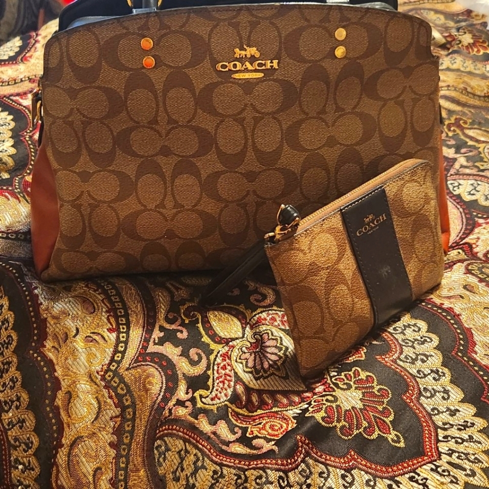 COACH PURSE AND WALLET